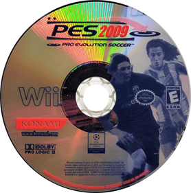 PES 2009: Pro Evolution Soccer - Disc Image