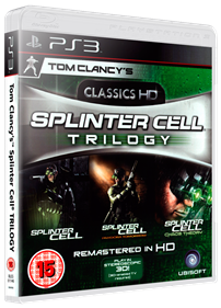 Tom Clancy's Splinter Cell Trilogy - Box - 3D Image