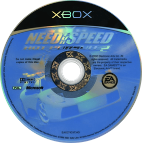 Need for Speed: Hot Pursuit 2 - Disc Image
