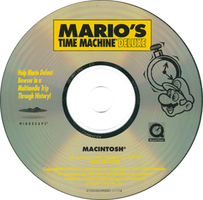 Mario's Time Machine Deluxe - Disc Image