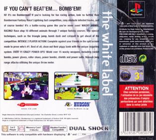 Bomberman Fantasy Race - Box - Back Image