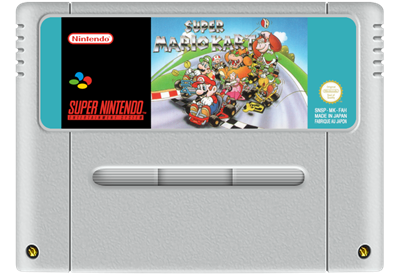 Super Mario Kart - Fanart - Cart - Front