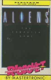 Aliens: The Computer Game (European Version) - Box - Front Image