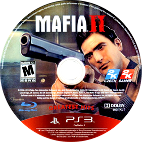 Mafia II: Director's Cut - Disc Image