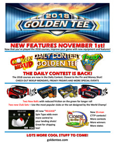 Golden Tee LIVE 2018