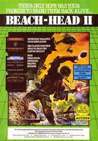 Beach-Head II - Advertisement Flyer - Front