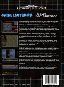 Fatal Labyrinth - Box - Back Image