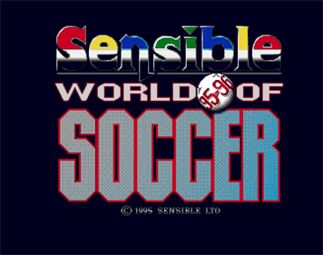 Sensible World of Soccer '95/'96 - Screenshot - Game Title Image