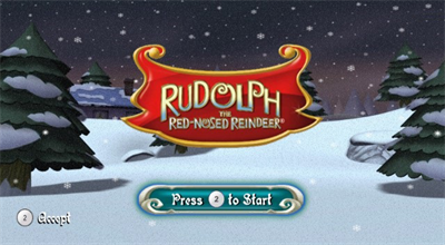 Rudolph the Red-Nosed Reindeer - Screenshot - Game Title Image