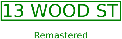 13 Wood St - Clear Logo Image