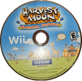 Harvest Moon: Animal Parade - Disc Image