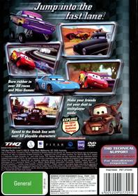 Disney•Pixar Cars - Box - Back Image