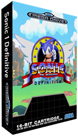 Sonic 1 Definitive - Box - 3D Image