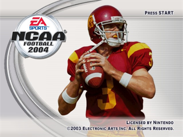 NCAA Football 2004 - Screenshot - Game Title Image