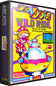 Mr. Do!'s Wild Ride - Box - 3D Image