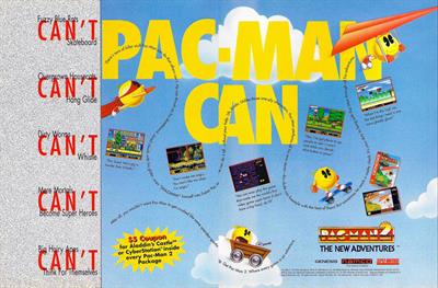 Pac-Man 2: The New Adventures - Advertisement Flyer - Front Image
