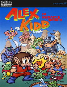 Alex Kidd in Miracle World - Fanart - Box - Front Image