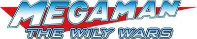 Mega Man: The Wily Wars - Clear Logo Image