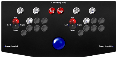 Spatter - Arcade - Controls Information Image