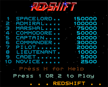 Redshift - Screenshot - Game Title Image