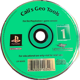 Cali's Geo Tools: Math Tools - Disc Image