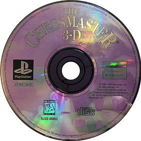 The Chessmaster 3-D - Disc Image