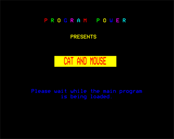 Cat and Mouse - Screenshot - Game Title Image