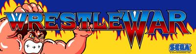 Wrestle War - Arcade - Marquee Image