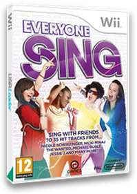 Everyone Sing - Box - 3D Image