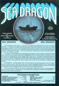 Sea Dragon - Box - Back Image