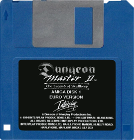 Dungeon Master II: The Legend of Skullkeep - Disc Image