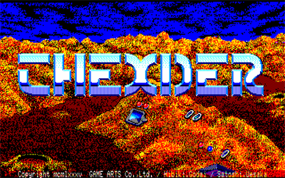 Thexder - Screenshot - Game Title Image