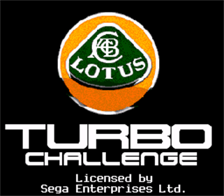 Lotus Turbo Challenge - Screenshot - Game Title Image
