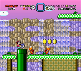 Super Mario World: The Secret of the 7 Golden Statues - Screenshot - Gameplay Image
