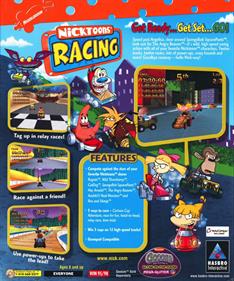 Nicktoons Racing - Box - Back Image