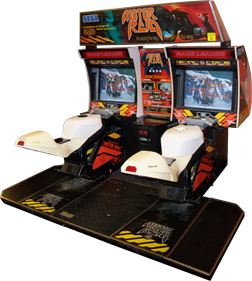 Motor Raid: DX - Arcade - Cabinet Image