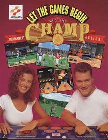 Beat the Champ - Advertisement Flyer - Front Image