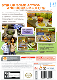 Food Network: Cook or Be Cooked! - Box - Back Image