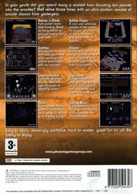 Retro: 8 Arcade Classics from Yesteryear - Box - Back Image