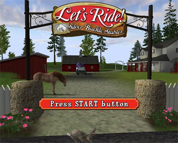 Let's Ride! Silver Buckle Stables - Screenshot - Game Title Image