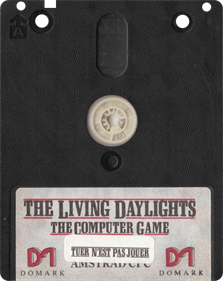 James Bond 007 in The Living Daylights: The Computer Game - Disc Image