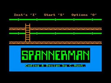 Spannerman - Screenshot - Game Title Image