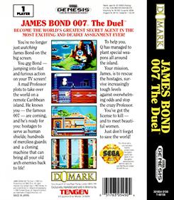 James Bond 007: The Duel - Box - Back - Reconstructed Image