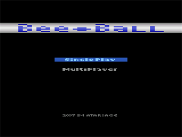 Bee-Ball - Screenshot - Game Title Image