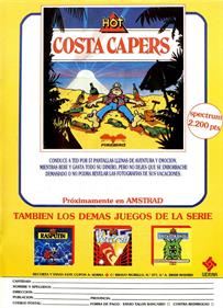 Costa Capers - Advertisement Flyer - Front Image