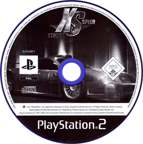 Xtreme Speed - Disc Image
