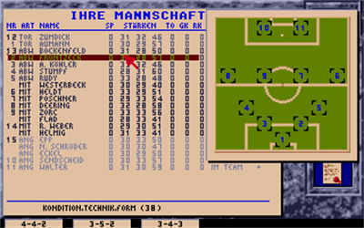 Bundesliga Manager Professional - Screenshot - Gameplay Image