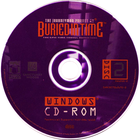 The Journeyman Project 2: Buried in Time - Disc Image