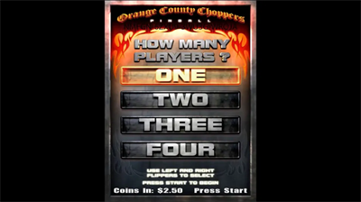 Orange County Choppers - Screenshot - Game Select Image