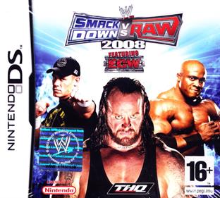 WWE SmackDown vs. Raw 2008 - Box - Front Image
